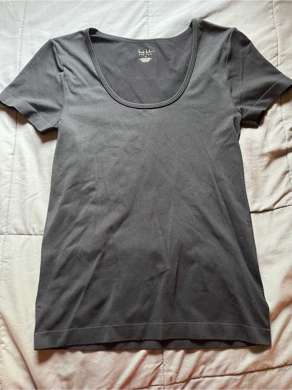 Black Sauare Neck Women’s Tee